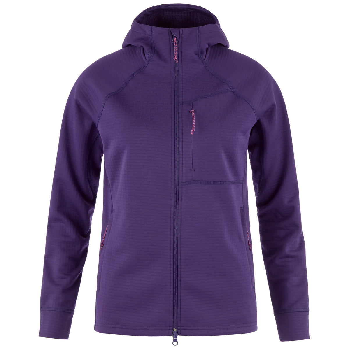 Abisko Grid Fleece Hoodie W
