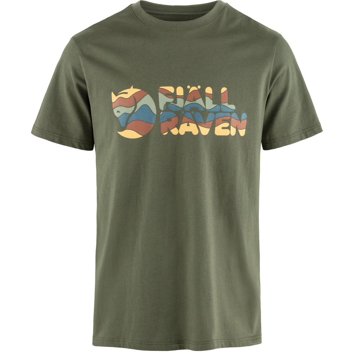 Multicolor logo T-shirt M