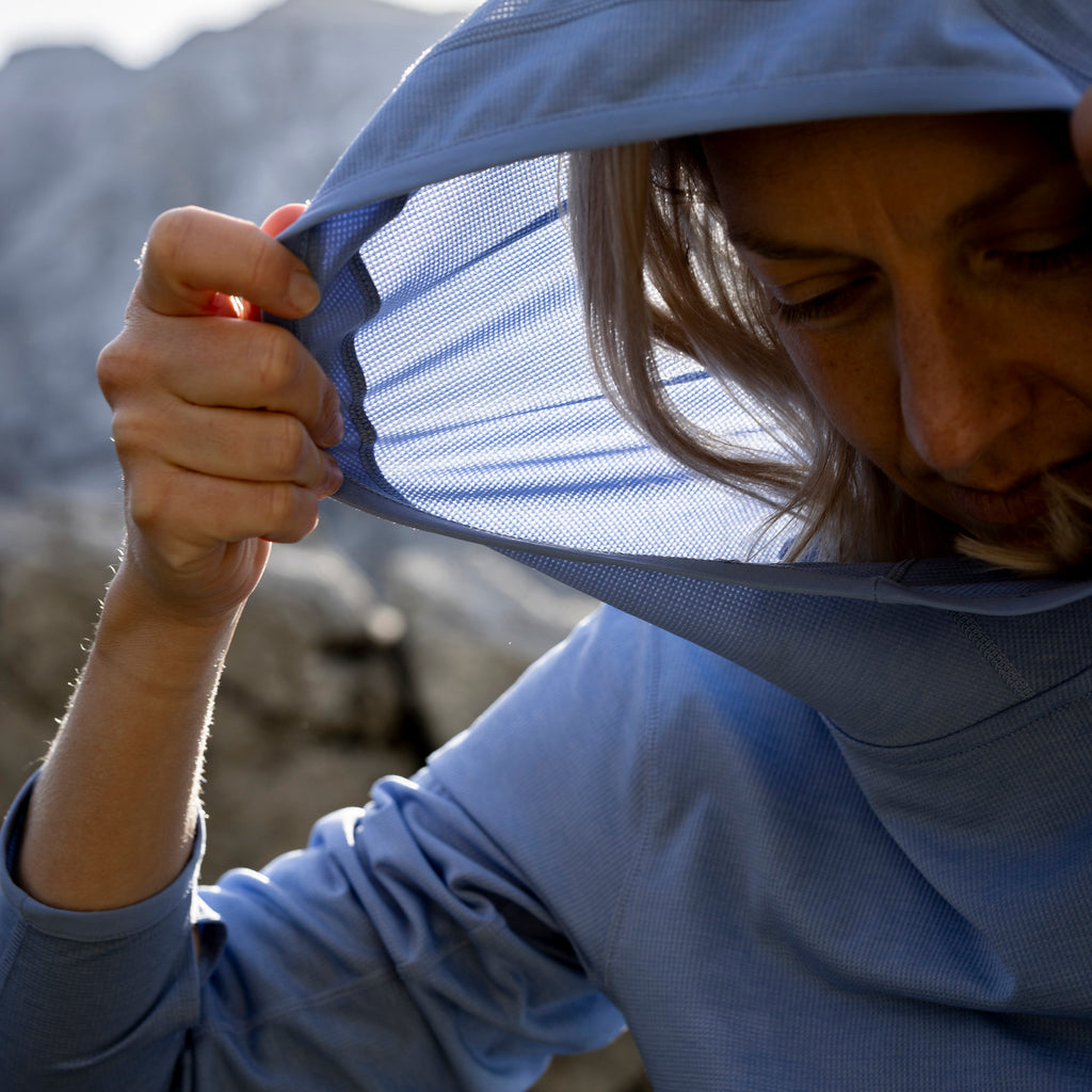 Abisko Sun-hoodie W