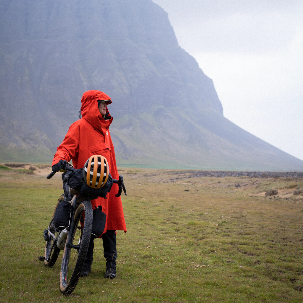 Hoja Rain Fox Poncho