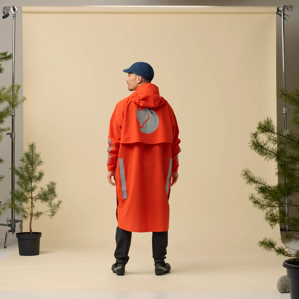 Hoja Rain Fox Poncho