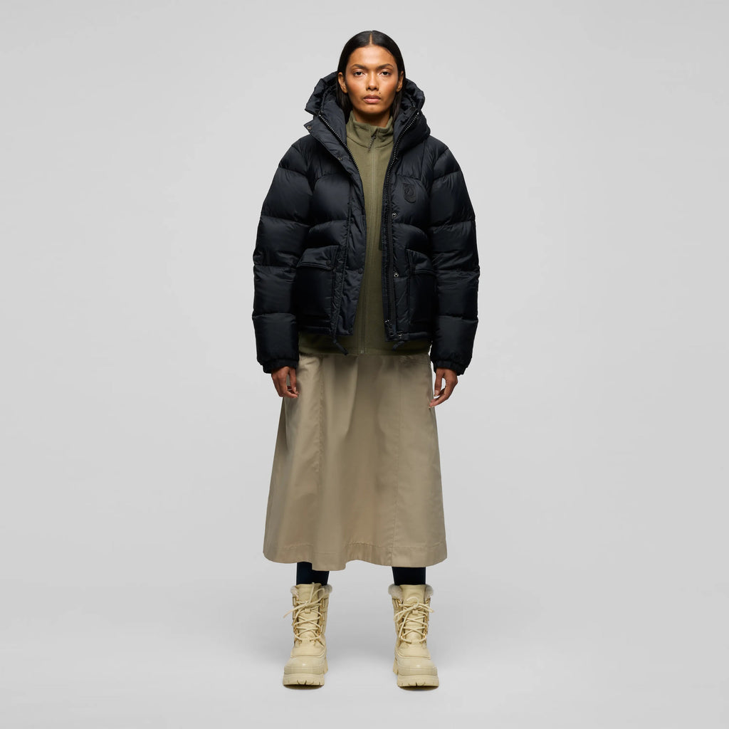 Expedition Down Cropped Jkt Black Edition W