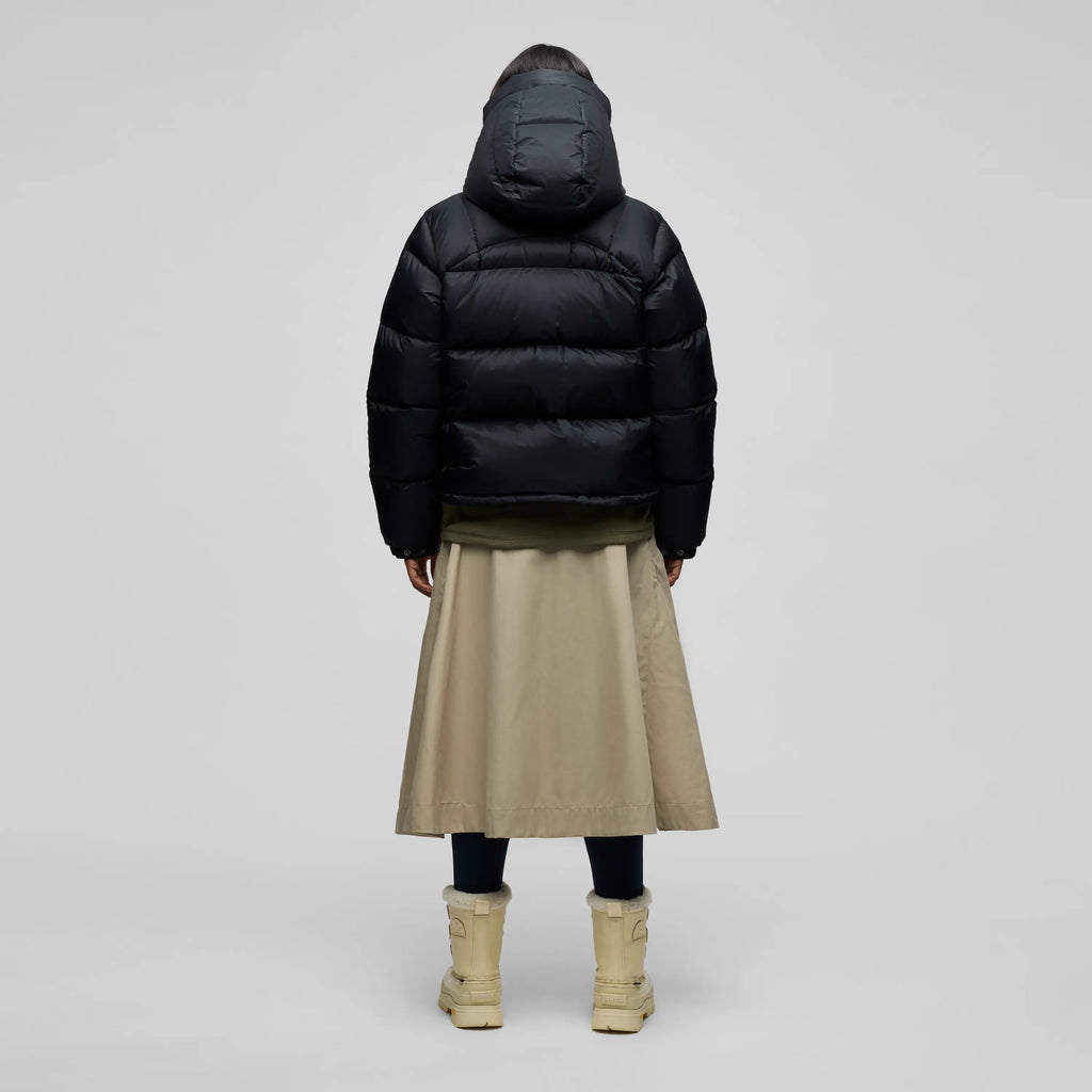Expedition Down Cropped Jkt Black Edition W