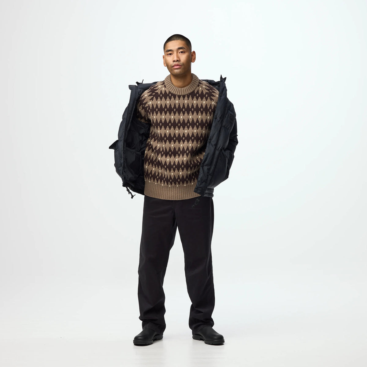Övik Jacquard Knit M