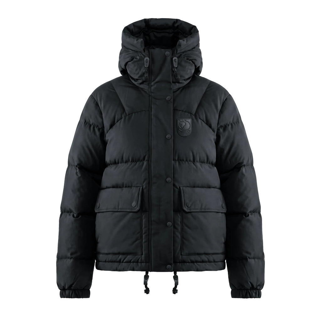 Expedition Down Cropped Jkt Black Edition W