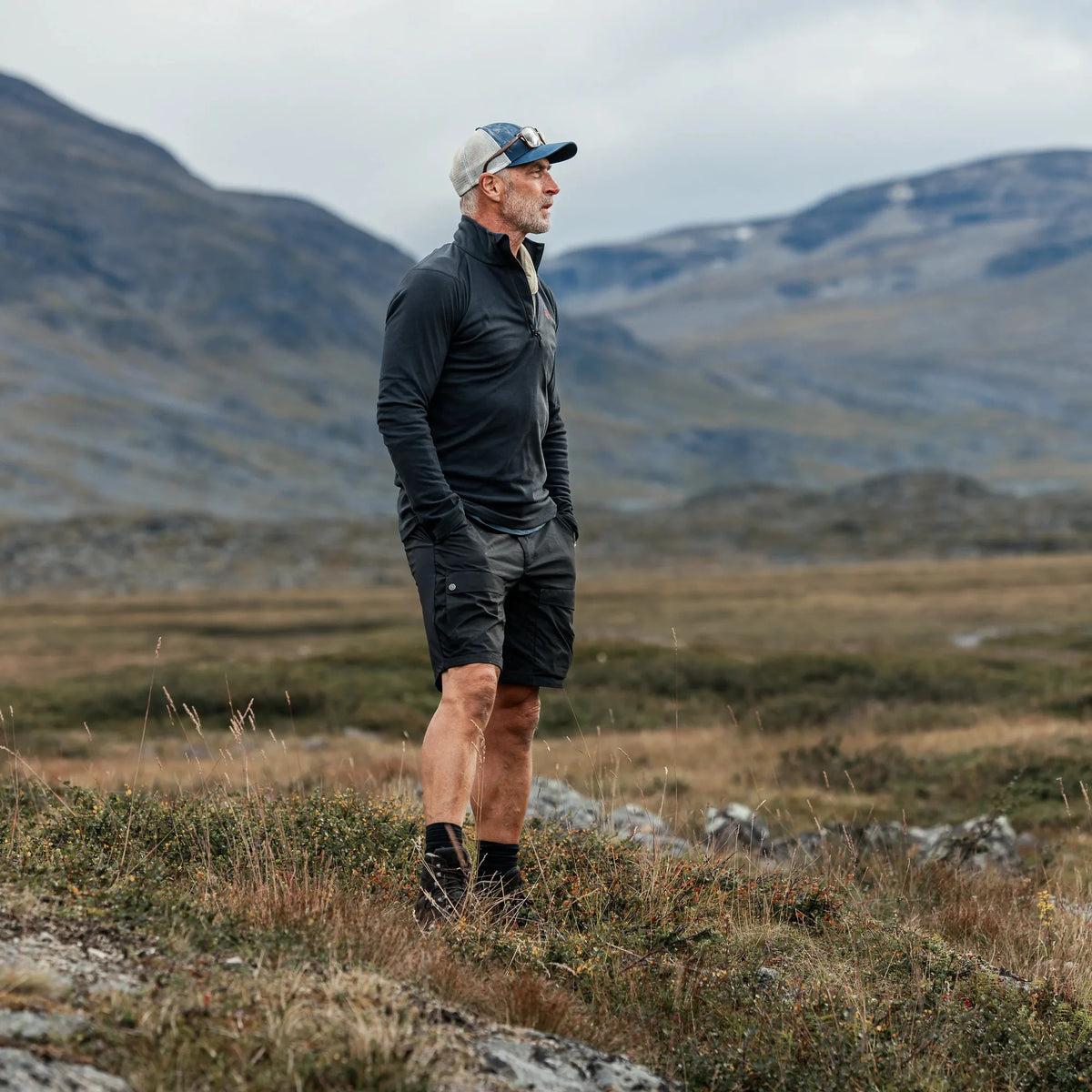 Abisko Hybrid Trail Shorts M