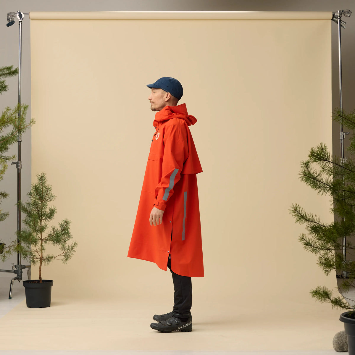 Hoja Rain Fox Poncho